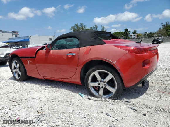 2008 Pontiac Solstice GXP with VIN 1G2MG35X18Y102638, listed as a Copart auction lot 52155275 with 114,082 mi miles and Clean Title. Bid and sale history available at carsss.com. Image 2.