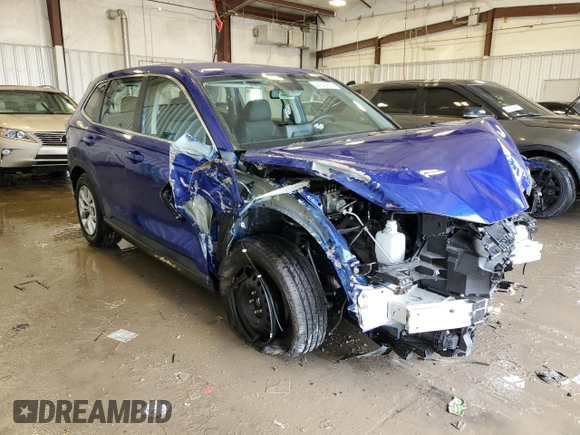 2024 Honda CR-V LX with VIN 7FARS4H21RE009985, listed as a Copart auction lot 44243285 with 13,363 mi miles and Non Repairable. Bid and sale history available at DreamBid. Image 4.