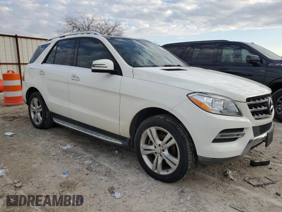 2013 Mercedes-Benz M 350 with VIN 4JGDA5JB1DA153123, listed as a Copart auction lot 87493584 with 176,255 mi miles and Clean Title. Bid and sale history available at DreamBid. Image 4.