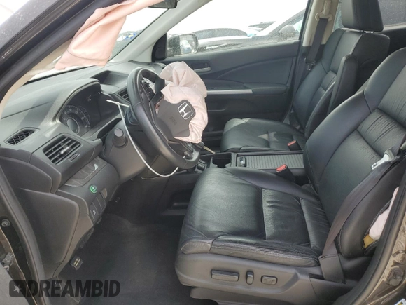 2013 Honda CR-V EX-L z VIN 5J6RM4H70DL035317, wystawiony jako Copart lot #55084685 z przebiegiem 94 122 mil mil oraz Czysty tytuł • Clean title. Historia ofert i sprzedaży dostępna na DreamBid. Obrazek 7.