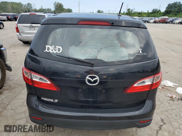 2015 Mazda 5 Sport with VIN JM1CW2BL4F0181398, listed as a Copart auction lot 65275874 with 152,749 mi miles and Salvage Title. Bid and sale history available at DreamBid. Image 6.