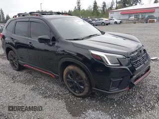 2022 Subaru Forester Special Sports with VIN JF2SKAJC3NH437406, listed as a IAAI auction lot 42250381 with 84,439 mi miles and . Bid and sale history available at DreamBid. Image 1.