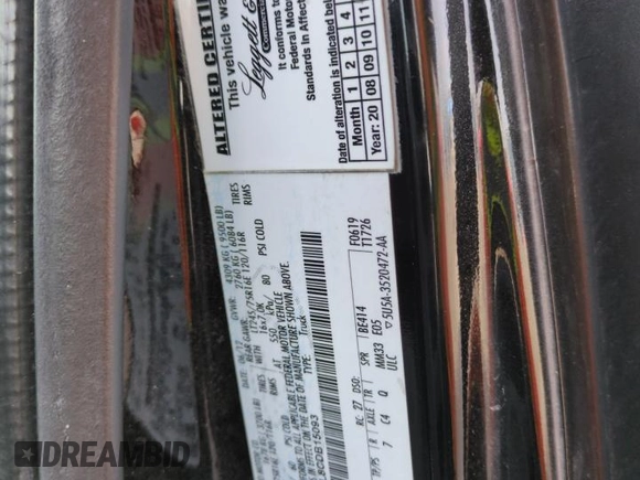 2012 Ford Econoline Cargo Super Duty Commercial with VIN 1FTSS3EL8CDB15093, listed as a Copart auction lot 46466605 with 263,217 mi miles and Salvage title. Bid and sale history available at DreamBid. Image 13.