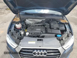 2017 Audi Q3 Premium Plus with VIN WA1JCCFS8HR001985, listed as a Copart auction lot 56970055 with 47,091 mi miles and Salvage title. Bid and sale history available at DreamBid. Image 11.