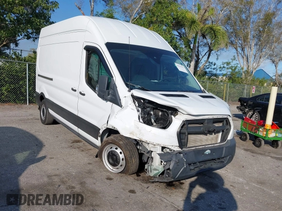 2020 Ford Transit Cargo with VIN 1FTBW1X82LKB49009, listed as a IAAI auction lot 41527513 with 52,802 mi miles and . Bid and sale history available at DreamBid. Image 1.