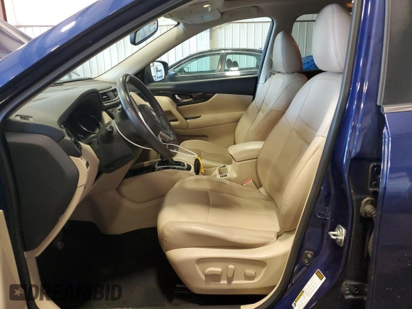 2017 Nissan Rogue SV with VIN 5N1AT2MV7HC858990, listed as a Copart auction lot 55494495 with 108,589 mi miles and Salvage title. Bid and sale history available at DreamBid. Image 7.