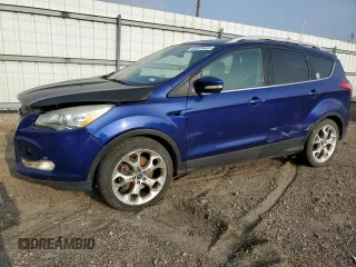 2016 Ford Escape Titanium with VIN 1FMCU9J95GUA75875, listed as a Copart auction lot 48929445 with 122,668 mi miles and Salvage Title. Bid and sale history available at carsss.com. Image 1.