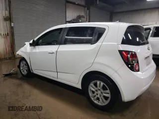 2014 Chevrolet Sonic LT with VIN 1G1JC6SH6E4239708, listed as a Copart auction lot 85530104 with 123,912 mi miles and Salvage Title. Bid and sale history available at carsss.com. Image 2.