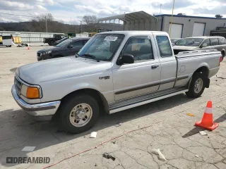 1996 Ford Ranger XLT with VIN 1FTCR14X7TPA96897, listed as a Copart auction lot 88532285 with 75,461 mi miles and Salvage Title. Bid and sale history available at carsss.com. Image 1.