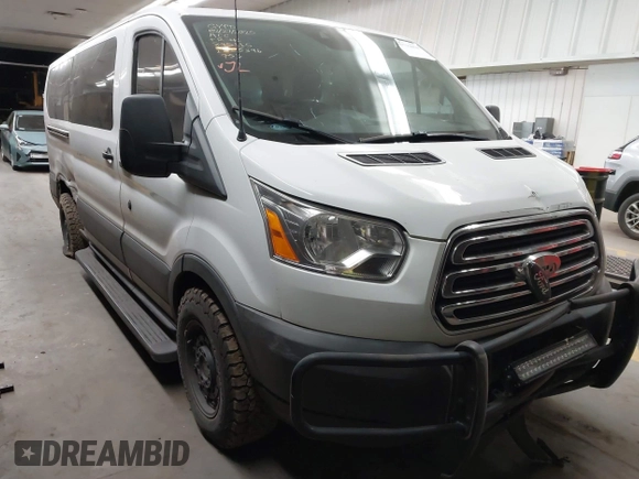 2019 Ford Transit Passenger XL with VIN 1FBZX2YM6KKA75786, listed as a IAAI auction lot 41712050 with 120,238 mi miles and . Bid and sale history available at DreamBid. Image 1.