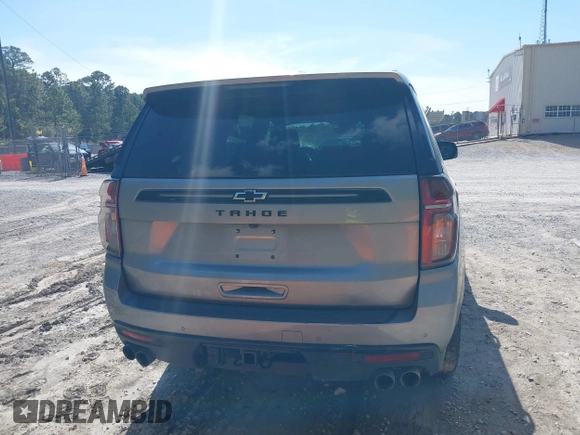 2024 Chevrolet Tahoe Z71 with VIN 1GNSKPKL9RR265695, listed as a IAAI auction lot 41754558 with 25,210 mi miles and . Bid and sale history available at DreamBid. Image 16.