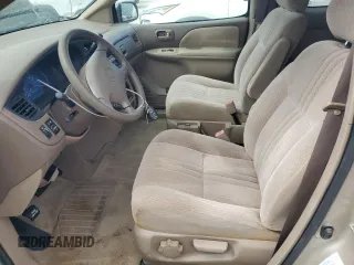 2002 Toyota Sienna CE with VIN 4T3ZF19C42U443467, listed as a Copart auction lot 75106184 with 0 mi miles and Non Repairable. Bid and sale history available at carsss.com. Image 7.