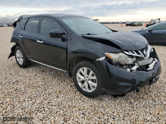 2012 Nissan Murano S with VIN JN8AZ1MUXCW122089, listed as a Copart auction lot 57263914 with 142,263 mi miles and Salvage Title. Bid and sale history available at carsss.com. Image 4.