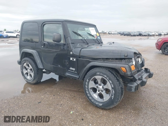 2004 Jeep Wrangler X with VIN 1J4FA39S34P753865, listed as a IAAI auction lot 41948545 with 198,169 mi miles. Bid and sale history available at carsss.com. Image 1.