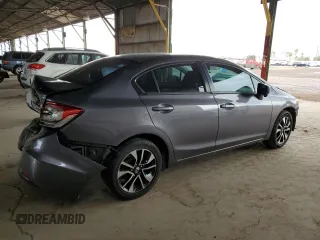 2015 Honda Civic EX z VIN 19XFB2F8XFE099620, wystawiony jako Copart lot #55479255 z przebiegiem 101 541 mil mil oraz Szkoda całkowita • Salvage title. Historia ofert i sprzedaży dostępna na DreamBid. Obrazek 3.