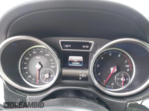 2017 Mercedes-Benz GLS 550 with VIN 4JGDF7DE2HA791695, listed as a IAAI auction lot 42507278 with 185,884 mi miles and . Bid and sale history available at DreamBid. Image 7.