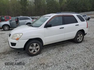 2009 Kia Sportage LX with VIN KNDJF724597575968, listed as a Copart auction lot 51495515 with 164,652 mi miles and Salvage Title. Bid and sale history available at carsss.com. Image 1.
