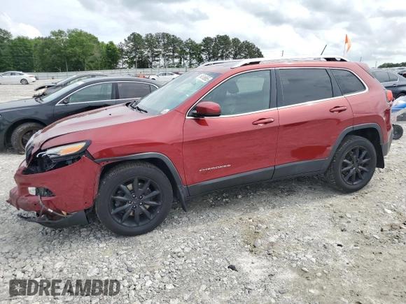 2014 Jeep Cherokee Limited with VIN 1C4PJMDS1EW278621, listed as a Copart auction lot 54518955 with 208,861 mi miles and Salvage Title. Bid and sale history available at DreamBid. Image 1.