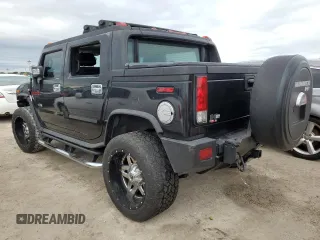 2008 Hummer H2 SUT with VIN 5GRGN22858H105935, listed as a Copart auction lot 75078544 with 0 mi miles and Salvage Title. Bid and sale history available at carsss.com. Image 2.