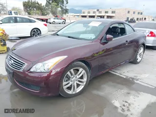 2010 Infiniti G37 Convertible with VIN JN1CV6FE3AM350854, listed as a IAAI auction lot 41941976 with 1 mi miles. Bid and sale history available at carsss.com. Image 17.