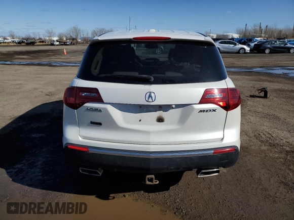 2011 Acura MDX with VIN 2HNYD2H21BH003006, listed as a Copart auction lot 51499125 with 232,286 mi miles and Salvage title. Bid and sale history available at DreamBid. Image 6.