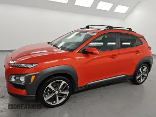 2020 Hyundai Kona Limited z VIN KM8K33A58LU456459, wystawiony jako Copart lot #59562325 z przebiegiem 80 515 mil mil oraz Czysty tytuł • Clean title. Historia ofert i sprzedaży dostępna na DreamBid. Obrazek 1.