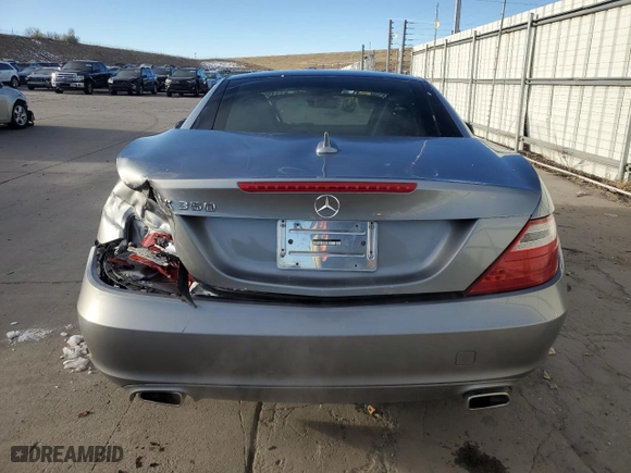 2012 Mercedes-Benz SLK-Class SLK 350 with VIN WDDPK5HA7CF008137, listed as a Copart auction lot 81119914 with 65,581 mi miles and Salvage Title. Bid and sale history available at carsss.com. Image 6.