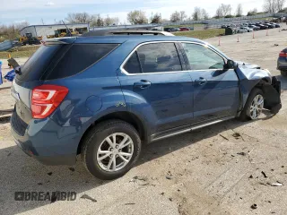 2017 Chevrolet Equinox LT with VIN 2GNALCEK9H6149816, listed as a Copart auction lot 50624095 with 135,564 mi miles and Salvage Title. Bid and sale history available at carsss.com. Image 3.