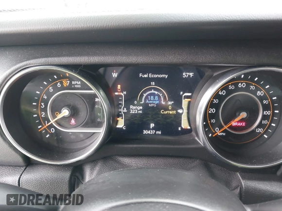 2021 Jeep Gladiator High Altitude with VIN 1C6HJTFG8ML567087, listed as a IAAI auction lot 42549990 with 30,437 mi miles and . Bid and sale history available at DreamBid. Image 7.