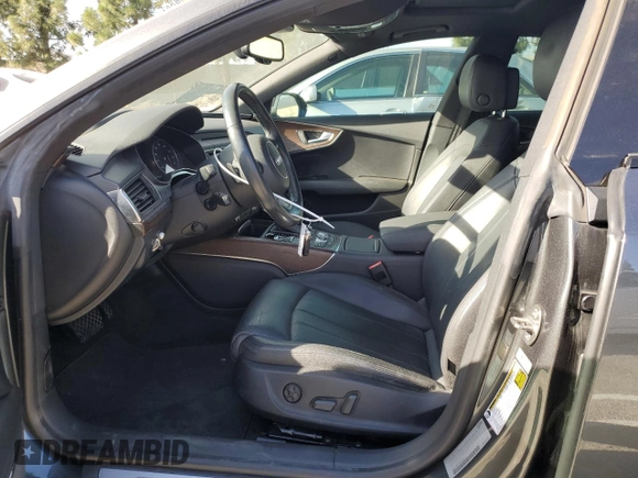 2015 Audi A7 Prestige with VIN WAU2GAFC9FN007341, listed as a Copart auction lot 84932524 with 62,672 mi miles and Salvage title. Bid and sale history available at DreamBid. Image 7.
