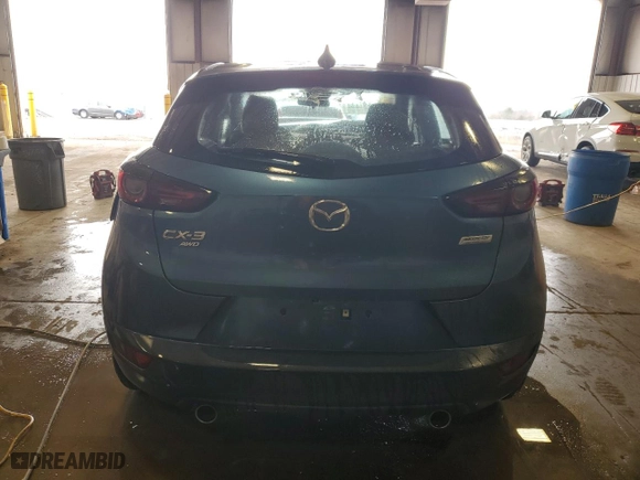 2020 Mazda CX-3 Sport with VIN JM1DKFB77L1469383, listed as a Copart auction lot 51670415 with 59,776 mi miles and Salvage Title. Bid and sale history available at carsss.com. Image 6.