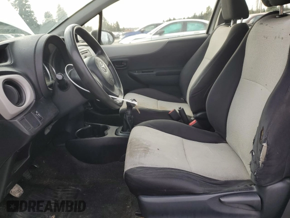 2013 Toyota Yaris L with VIN JTDJTUD37DD553587, listed as a Copart auction lot 45760775 with 265,634 mi miles and Clean Title. Bid and sale history available at carsss.com. Image 7.