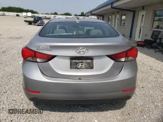 2015 Hyundai Elantra SE with VIN 5NPDH4AEXFH556310, listed as a Copart auction lot 60491175 with 214,671 mi miles and Salvage title. Bid and sale history available at DreamBid. Image 6.