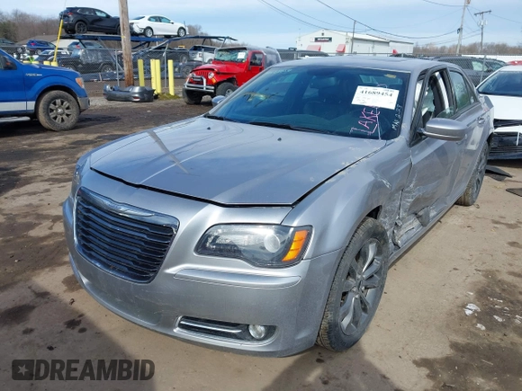 2014 Chrysler 300 with VIN 2C3CCAGG7EH255782, listed as a IAAI auction lot 41689454 with 148,912 mi miles. Bid and sale history available at carsss.com. Image 2.