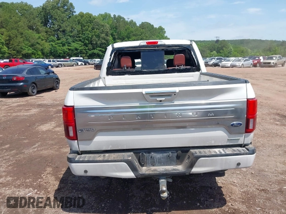 2018 Ford F-150 XL with VIN 1FTEW1EG9JFD28161, listed as a IAAI auction lot 42254754 with 122,769 mi miles and . Bid and sale history available at DreamBid. Image 15.