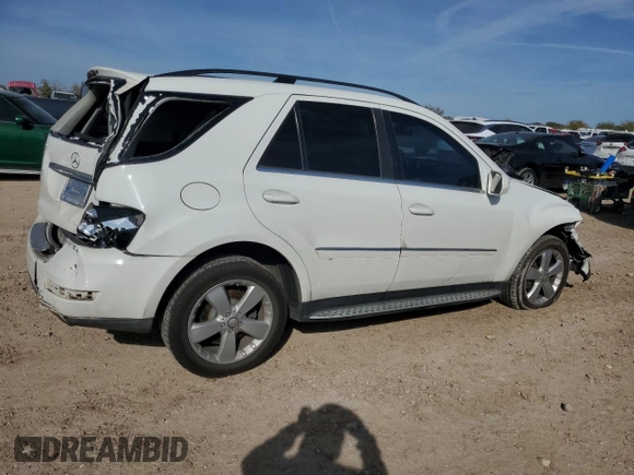 2010 Mercedes-Benz M 350 with VIN 4JGBB5GB2AA539489, listed as a Copart auction lot 83767804 with 139,277 mi miles and Salvage Title. Bid and sale history available at DreamBid. Image 3.
