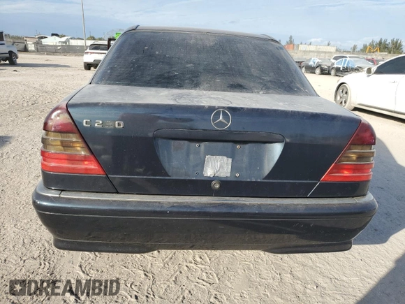 1998 Mercedes-Benz C 230/260/280/320 with VIN WDBHA23G8WA637787, listed as a Copart auction lot 88411815 with 207,843 mi miles and Salvage Title. Bid and sale history available at carsss.com. Image 6.
