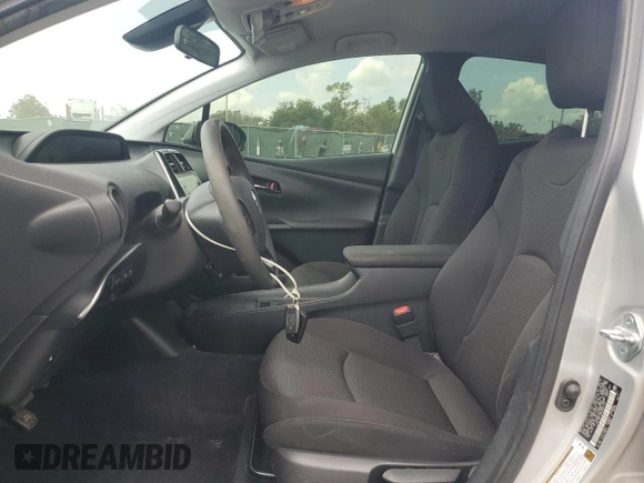 2021 Toyota Prius LE z VIN JTDL9MFU8M3024197, wystawiony jako Copart lot #58790155 z przebiegiem 111 216 mil mil oraz Szkoda całkowita • Salvage title. Historia ofert i sprzedaży dostępna na DreamBid. Obrazek 7.