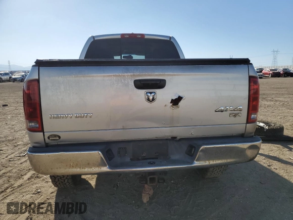 2006 Dodge Ram 2500 SLT with VIN 3D7KS29C06G135078, listed as a Copart auction lot 73793354 with 278,010 mi miles and Clean Title. Bid and sale history available at carsss.com. Image 6.