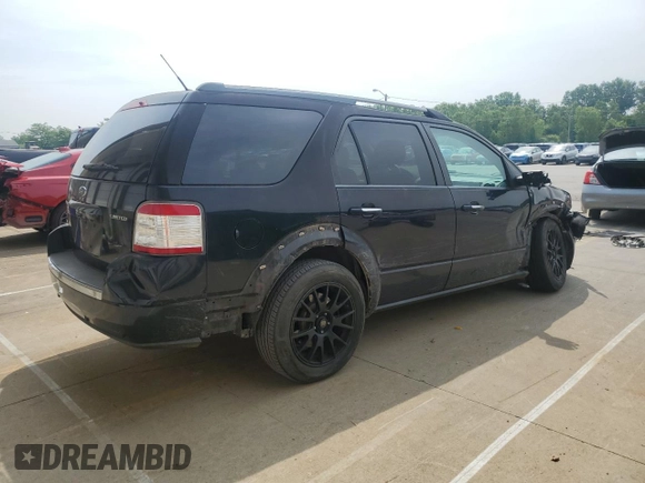 2008 Ford Taurus X Limited with VIN 1FMDK03W48GA01145, listed as a Copart auction lot 60896755 with 155,763 mi miles and Salvage title. Bid and sale history available at DreamBid. Image 3.
