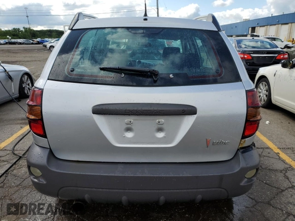 2006 Pontiac Vibe with VIN 5Y2SL65856Z417281, listed as a Copart auction lot 60239034 with 294,792 mi miles and Salvage Title. Bid and sale history available at carsss.com. Image 6.