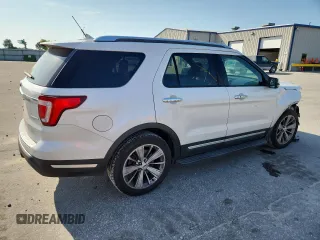 2018 Ford Explorer Limited with VIN 1FM5K7FH5JGA76324, listed as a Copart auction lot 60721195 with 205,423 mi miles and Salvage title. Bid and sale history available at DreamBid. Image 3.