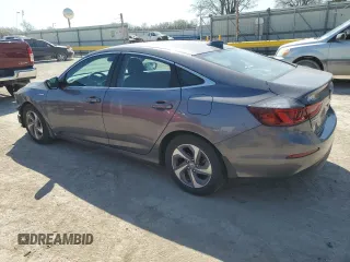 2020 Honda Insight EX with VIN 19XZE4F55LE010909, listed as a Copart auction lot 50604505 with 167,046 mi miles and Salvage Title. Bid and sale history available at DreamBid. Image 2.