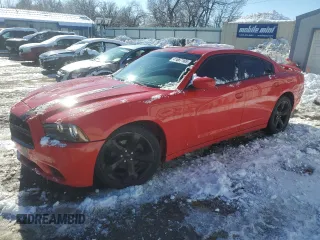 2014 Dodge Charger SXT with VIN 2C3CDXHG2EH364214, listed as a Copart auction lot 41667165 with 123,619 mi miles and Salvage Title. Bid and sale history available at carsss.com. Image 1.