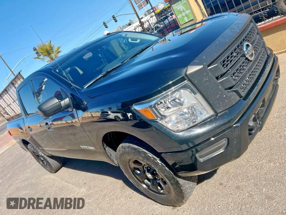 2021 Nissan Titan SV with VIN 1N6AA1EC7MN515710, listed as a Copart auction lot 59066765 with 71,500 mi miles and Clean title. Bid and sale history available at DreamBid. Image 1.