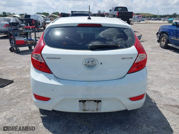 2013 Hyundai Accent GL with VIN KMHCT5AE1DU092600, listed as a IAAI auction lot 41901615 with 126,327 mi miles. Bid and sale history available at carsss.com. Image 16.