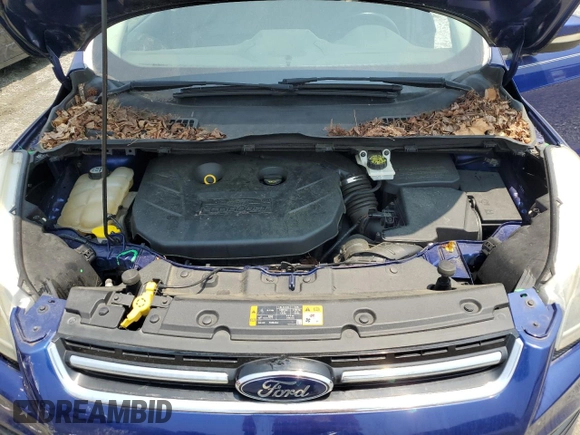 2013 Ford Escape Titanium with VIN 1FMCU0J94DUC18516, listed as a Copart auction lot 59149275 with 88,734 mi miles and Salvage title. Bid and sale history available at DreamBid. Image 12.