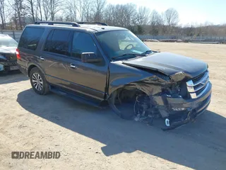 2017 Ford Expedition XLT z VIN 1FMJU1JT0HEA70048, wystawiony jako IAAI lot #41759184 z przebiegiem 158 708 mil mil oraz . Historia ofert i sprzedaży dostępna na DreamBid. Obrazek 1.