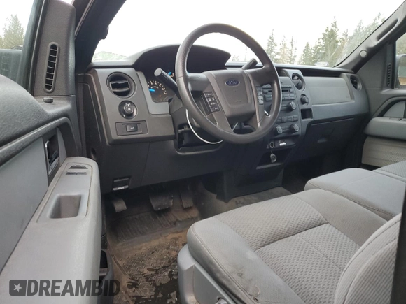 2013 Ford F-150 XL with VIN 1FTMF1EF1DKF32841, listed as a Copart auction lot 43436565 with 64,986 mi miles and Salvage Title. Bid and sale history available at DreamBid. Image 8.