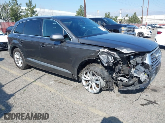 2019 Audi Q7 Premium with VIN WA1AHAF71KD016656, listed as a IAAI auction lot 41545261 with 63,394 mi miles and . Bid and sale history available at DreamBid. Image 1.